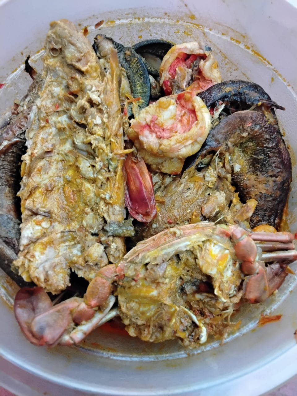 Kunbis Fisherman / Seafood Okro